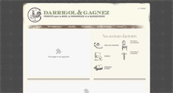 Desktop Screenshot of darrigol-gagnez.fr